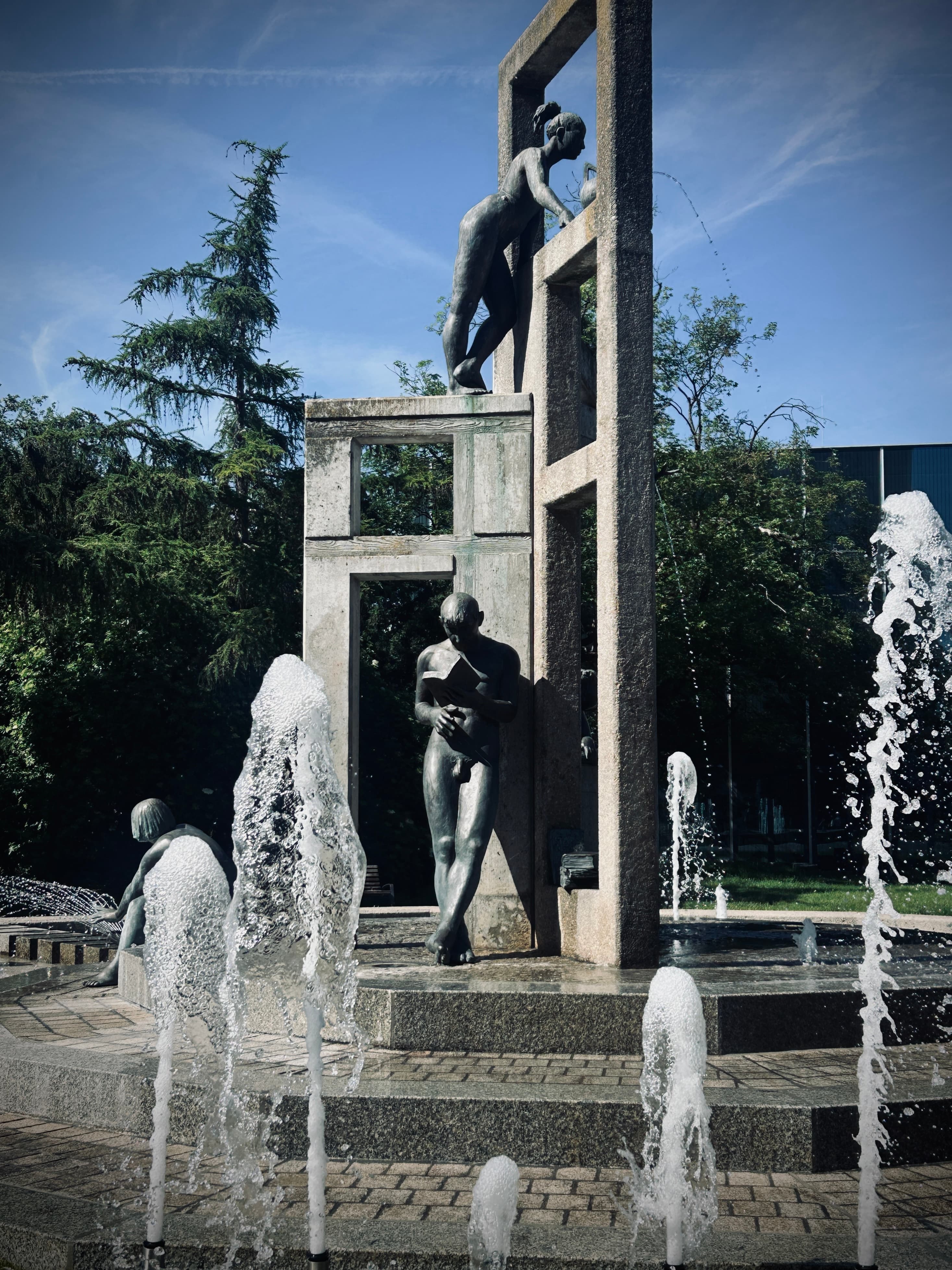 Springbrunnen Stadtgespräch